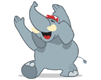 Elephant dance