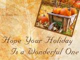 You're Close in Thought thanksgiving ecards