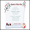 Nice List Certificate 