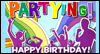 It's party time! Traditional Birthday Ecard