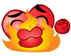 Burning heart