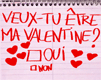 Would you be my Valentine?