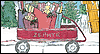 Holiday Wagon -- Season's Greetings eCard from Yahoo! Greetings