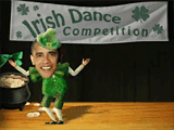 President of the Dance st patricks day ecard