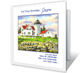 Yesterday, Today, Tomorrow happy birthday printable cards