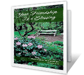 Your Friendship Is a Blessing best friends printable cards