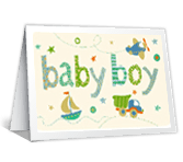 Best Wishes on Your Baby Boy congratulations on baby printable cards