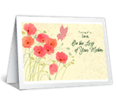 All That Your Mother Meant sympathy printable cards
