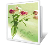 Healing Thoughts get well printable cards