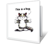 A Hug for You  -- Printable Support, Caring eCard from American Greetings