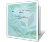 Thinking and Caring thinking of you printable cards