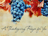 A Thanksgiving Prayer thanksgiving ecard