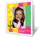 Beautiful Day add-a-photo happy birthday printable cards