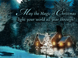 A Touch of Christmas Magic christmas ecards
