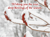 Wishing You Blessings seasons greetings ecards