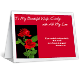 For My Wife happy birthday printable cards