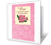 One Unique You happy birthday printable cards