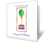 Happy Always belated birthday printable cards