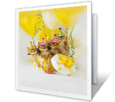 Purr-fect Birthday happy birthday printable cards