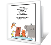 Damn, We're Good! boss's day printable cards