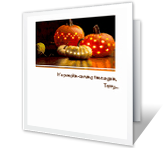 Pumpkin-carving Time halloween printable cards