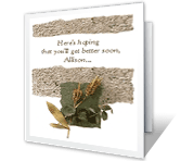 So Many Care get well printable cards