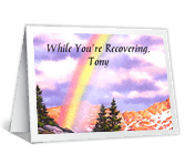 Feel Better get well printable cards