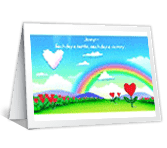 One Day at a Time support printable cards