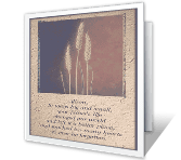 On the Loss of<br>Your Father sympathy printable cards