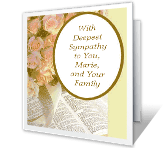 With Deepest Sympathy sympathy printable cards