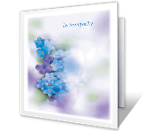 In Sympathy sympathy printable cards
