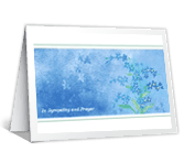 Sympathy and Prayer sympathy printable cards