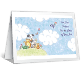 With Caring Thoughts sympathy printable cards