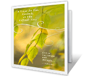 May God Give You Strength sympathy printable cards