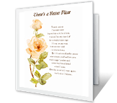 There's a Better Place sympathy printable cards