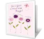 Youre Great to Work With administrative professionals day printable cards