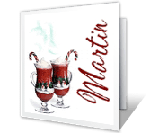 I Treasure Your Friendship christmas printable cards