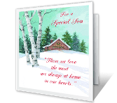 A Special Son christmas printable cards