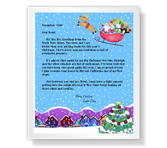 From Santa christmas printable cards