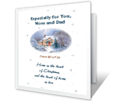 Love From All of Us christmas printable cards
