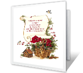 A Time to Remember christmas printable cards