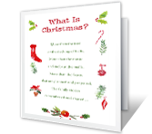 What Is Christmas? christmas printable cards