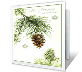 For a Wonderful Son christmas printable cards