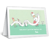 Are You Naughty<br>or Nice? christmas printable cards