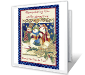 Remembering You christmas printable cards