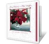 Wife Is Best Friend christmas printable cards