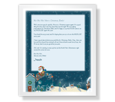 Letter from Santa christmas printable cards