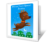 Jingle-bell Jolly christmas printable cards