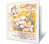 A Prayer for Mom and Dad easter printable cards