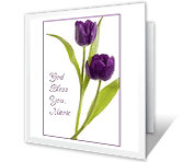 God Bless You easter printable cards